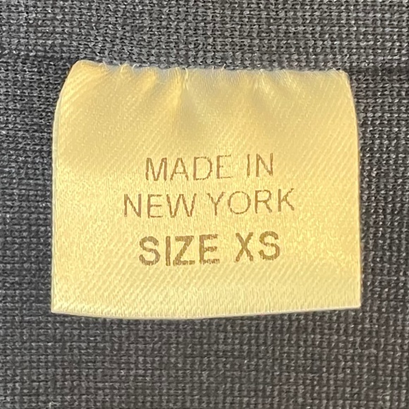 Torn by Ronny Kobo Navy Blue Asymmetrical Bottom Ruffle Midi Dress Size XS - Picture 9 of 10